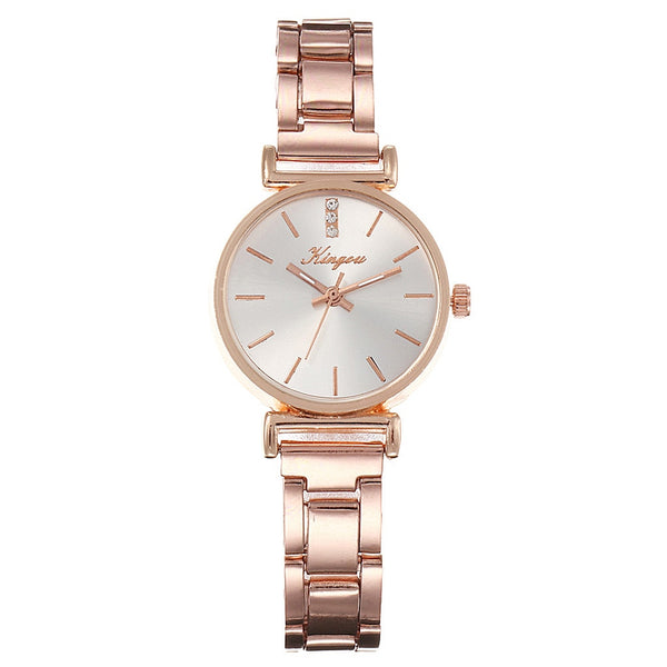 Hot Sale Women Watches Business Scale Dial Ladies Quartz Wristwatch Alloy Strap Fashion Clock Top Brand Zegarki Damskie@50