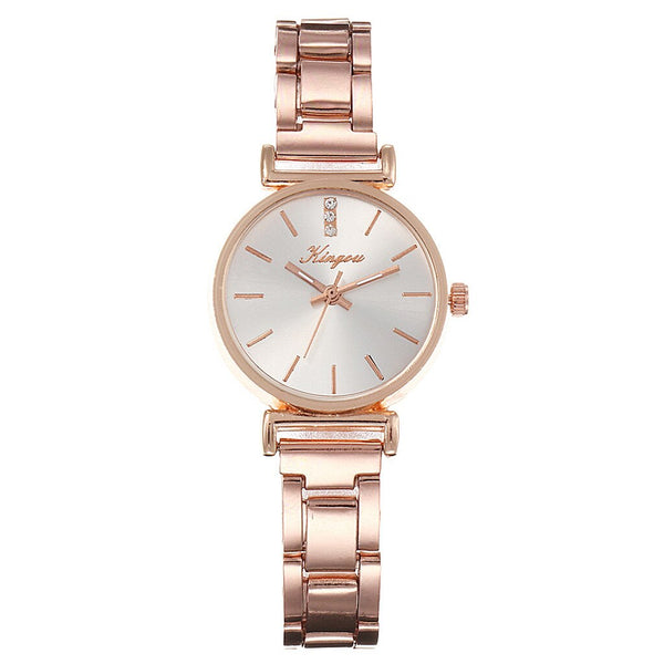 Hot Sale Women Watches Business Scale Dial Ladies Quartz Wristwatch Alloy Strap Fashion Clock Top Brand Zegarki Damskie@50