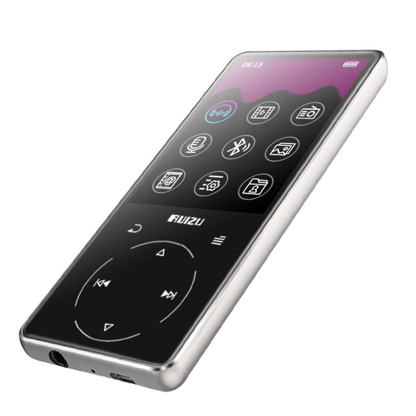 Original New Bluetooth MP3 Player Lossless HiFi MP3 Music Player Portable Audio 8GB With Speaker FM Radio E-book Clock