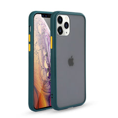 Fashion Silicon Frame Phone Case For iPhone 11Pro Max XR X XS Max 8 7 6 6S Plus Shockproof Transparent Back Cover For iPhone 11