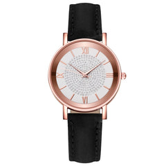 Women Watches Luxury Starry Sky Band Rhinestones Quartz Wristwatch Ladies Leather Belt Clock Female Diamond Gift Reloj Mujer@50