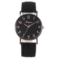 Luxury Women Watches Roman Numerals Dial Ladies Featured Starry Sky Quartz Wristwatch Leather Strap Clock Gift Montre Femme@50