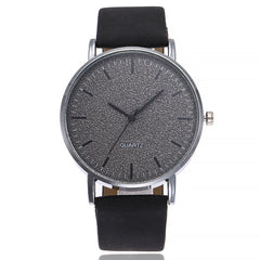 Fashion Mens Watch Quartz Alloy Ultra-thin Shell  Wristwatch Matte Leather Simple Male Clock Erkek Kol Saati Watches for Men