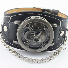 Relogio Masculino Men's Watch Personality Hollow Clamshell Creative Watch Men's Watch Fashion Men's Clock Erkek Kol Saati
