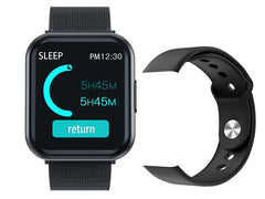 Smart Watch MKS5 Fitness Watch WaterProof Bluetooth Sport Heart Rate Tracker Call/Message Reminder Smartwatch for Android iOS