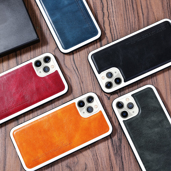 TIKITAKA Vintage Leather Case For iPhone 11 11Pro Max XR X XS Max 8 7 Plus 6 6s Plus Ultra-thin Soft PU Anti Shock Back Cover