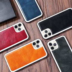TIKITAKA Vintage Leather Case For iPhone 11 11Pro Max XR X XS Max 8 7 Plus 6 6s Plus Ultra-thin Soft PU Anti Shock Back Cover