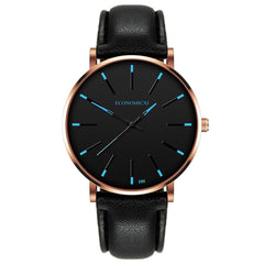 NEW Mens Luxury Brand Watches Stainless Steel Analog Quartz Ladies Dress Wristwatches Clock Women's Watch Leather Montre Homme