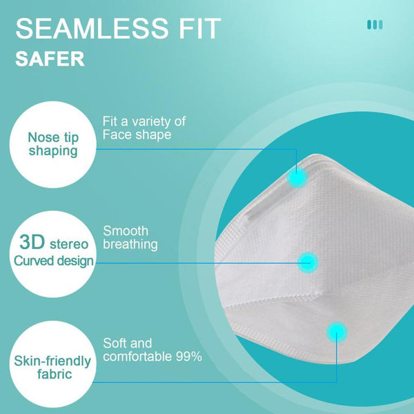 Safety Ffp2 Anti-Haze Mask Anti-Fog And Dust-Proof Mask / Anti Smoke Mask Face Protective Masks Man Woman