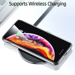 Midnight Green Plating Case for iPhone 11 Pro Max Luxury Soft Silicone Transparent Phone Case for iPhone 11 X XR XS Max 8 7 6 6s