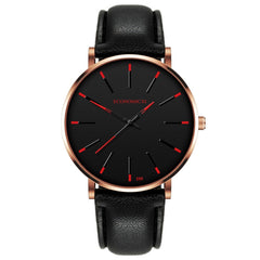 NEW Mens Luxury Brand Watches Stainless Steel Analog Quartz Ladies Dress Wristwatches Clock Women's Watch Leather Montre Homme