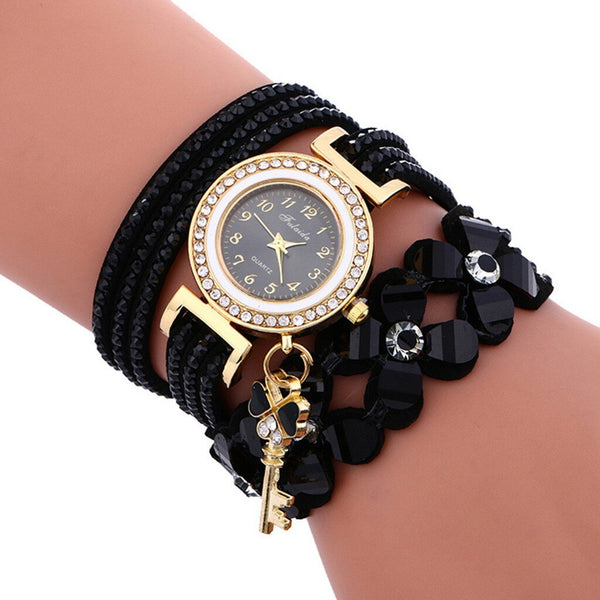 2020 Women Watches Bracelet Ladies Watch With Rhinestones Clock Womens Vintage Fashion Dress Wristwatch Gift Relogio Feminino*M