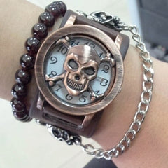 Relogio Masculino Men's Watch Personality Hollow Clamshell Creative Watch Men's Watch Fashion Men's Clock Erkek Kol Saati