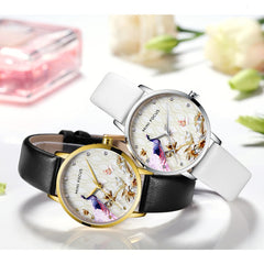 MINI FOCUS Women Watches Waterproof Blue Watch Leather Brand Luxury Fashion Casual Christmas Dress Quartz Womans Watch Ladies