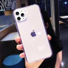 Fashion Transparent Flash drilling diamond Phone Case For iPhone 11 11Pro 11Pro Max X XR XS Max 8 7 6 6S Plus Clear Back Cover