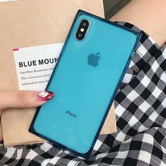 Fashion Clear Phone Case For iPhone 11 Pro X 6 6S 7 8 Pls XS Max XR Cases Silicone Tpu Soft Transparent Cover Coque For iphone X