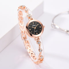 Cassic Lvpai Women Watches Small Scale Dial Ladies Quartz Wristwatch Rhinestone Alloy Strap Casual Clock Gift Zegarki Damskie@50