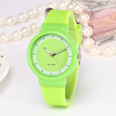 2020 New Women's Watches Ins Trend Candy Color Ladies Wrist Watch Korean Silicone Jelly Fashion Watch Clock Gifts Reloj Mujer *M