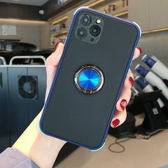 Magnetic Car bracket Holder Phone Case For iPhone 11 11 Pro Max XR X XS Max 8 7 6 6S Plus Full Protective Shockproof Matte Cover