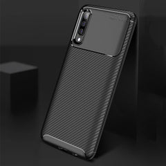 Phone Case For Samsung A50 Carbon Fiber Bumper Soft TPU Silicon Cases For Samsung Galaxy A70 A20 Galaxy S10 Lite Back Cover
