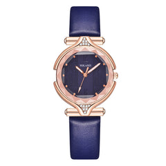Hot Women Watches Fashion Dial Ladies Watch Quartz Wristwatch Pink Leather Gift Female Clock Zegarki Damskie NEW Free Shipping@5