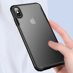 Shockproof Armor Case For Apple iPhone 11Pro Max X XS Max XR 7 8 6 6s Plus TPU Silicone Protective lens Transparent Back Cover