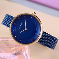 MINI FOCUS Women Watches Luxury Dress Womens Watches Top Brand Hand Clock Milanese Steel Lady Watch For Woman Rose Gold Quartz