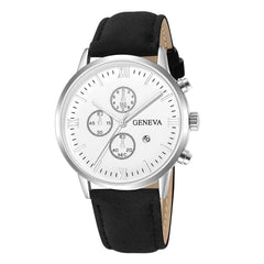 Fashion Mens Watches Top Brand Business Sport Quartz Wrist Watch Luxury Leather Belt Clock Simple Wristwatch Relogio Masculino@5