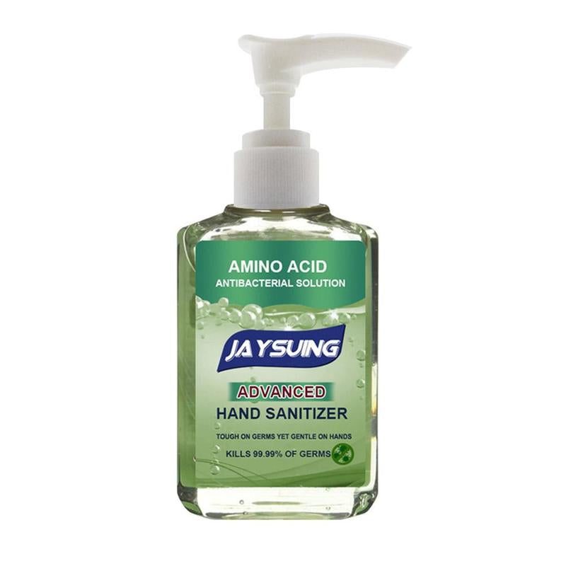 60ml Antibacterial Press Head Amino Acid Hand Sanitizer Gel Effective Disinfection Hand Cleaner Disposable Rinse Free Gel Travel