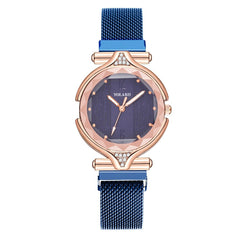 Women's Watches Designer Rose Gold Quartz Ladies Watches Women Luxury Wristwatches Mesh Belt Clock NEW Relojes Para Mujer@50