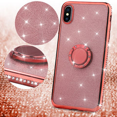 Glitter Powder Transparent Phone Case For iPhone 11 Pro Max XR X XS Max 8 7 6 6SPlus Shining Soft Silicone Shockproof Back Cover