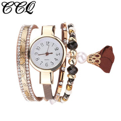 NEW Watches Women Watch Quartz Wristwatch Simple Watch Women Luxury Leather Watches Ladies Watches Analog Clock Zegarki Damskie