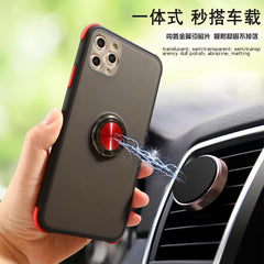 Magnetic Car Holder Phone Case For iPhone 11 Pro Max XR X XS Max 8 7 6 6S Plus Matte Transparent phone Back Cover For iPhone 11