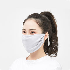 Fashion Cute Earloop Summer Face Mask Ice Silk Cotton Recycling Sunscreen Dustproof Haze Proof Mouth Mask