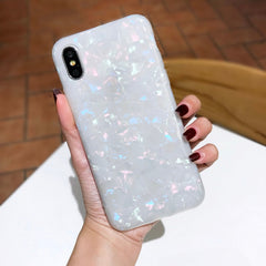 Glitter Phone Case For iPhone 11Pro 7 8 Plus Dream Shell Pattern Cases For iPhone XR XS Max 7 6 6S Plus Soft TPU Silicone Cover
