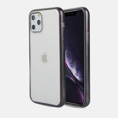 Matte Silicone Clear Phone Case For iPhone 11Pro Max XR X XS Max 7 8 Plus Electroplated Bumper Shockproof Protective Back Cover