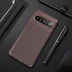Phone Case For Samsung A50 Carbon Fiber Bumper Soft TPU Silicon Cases For Samsung Galaxy A70 A20 Galaxy S10 Lite Back Cover