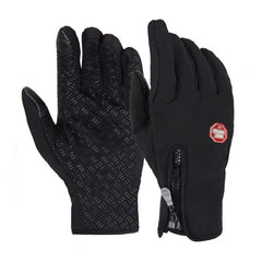 Outdoor Sports Men Women Cycling Motorcycle Ski Gloves Windstopper Touch Gloves 4 sizes S-XL much longer and thicker P30