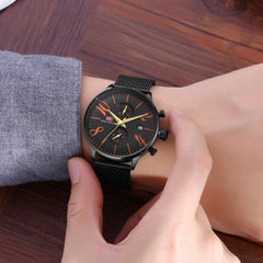 MINI FOCUS Top Brand Luxury Stainless Steel Wrist Watch Men Sports Watches Famous Male Clock Quartz Watch Mens Relogio Masculino