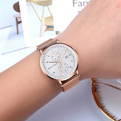 MINIFOCUS Spherical Mirror Mens Watches Top Brand Luxury Casual Black Quartz Watch Men Gold Stainless Steel Fashion Male Clock