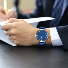 Man Wrist Watches Fashion Crystal  Leather Analog Quartz Watch Man Reloj Hombre 2019 horloges mannen relogios masculino