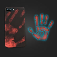 New Hand Thermal Sensor Case For iphone 7 6 6S Plus Fundas Funny Physical thermal discoloration Phone Cases Soft Silicone Cover