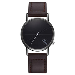 LVPAI Men's Wrist Watch Fashion Leather Belt Analog Sport Quartz Watch Mens Reloj Hombre 2019 Men Wristwatch Clock