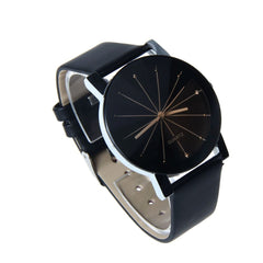 Man Women Watches Quartz Dial Leather Round Wristwatch Mens Montre Homme 2019 horloges mannen orologio uomo saat erkekler