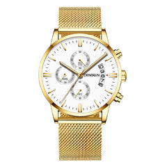 Man Watches Luxury Quartz Stainless Steel Dial Casual Bracelet Watch Man Watches Mens 2019 Men Wristwatch Clock