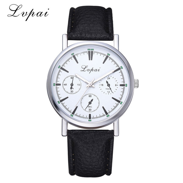 Lvpai Man Watch Casual Quartz Leather Band Analog Wrist Watch Mens Reloj Hombre 2019 clock men relogio masculino