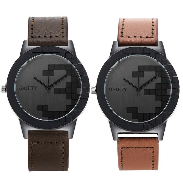 Men's Wristwatch Retro Design Luxury Stainless steel Leather Analog Quartz Watch Man Watches Mens 2019 relojes para hombre