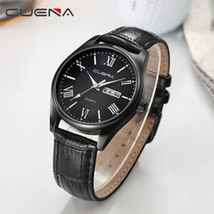 Mens Wrist Watch Military Leather Date Quartz Analog Army Casual Dress watch man new arrival in men wrist watches mens watches
