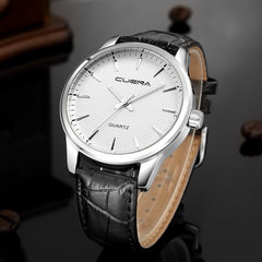 Men's Wrist Watch Date Leather Sport Quartz Noctilucent Stainless Steel watch mens watches mens 2019 men wristwatch clock