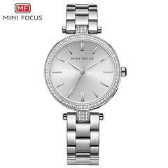 MINIFOCUS Quartz Women's Watches Brand Luxury Fashion Ladies Watch Women Waterproof Rose Gold Lady Watch For Woman Wristwatches